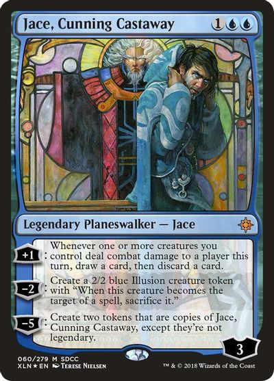 Jace, Cunning Castaway (SDCC 2018 Exclusive) card art