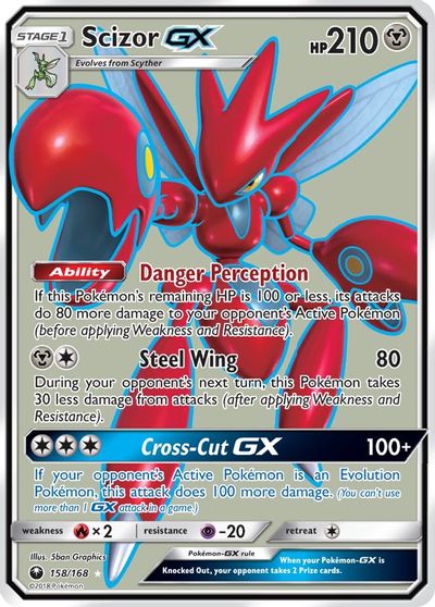 Scizor GX (Full Art) card art