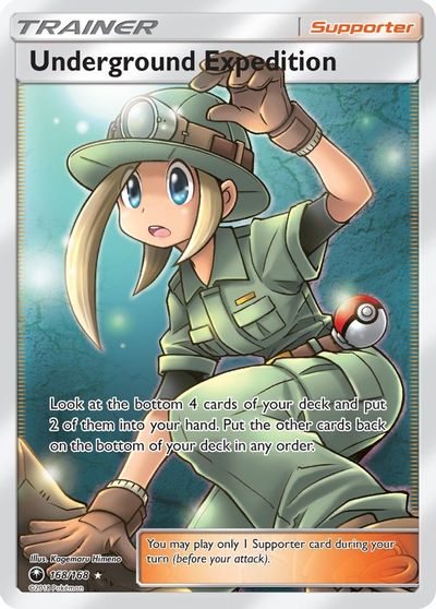 Underground Expedition (Full Art) card art