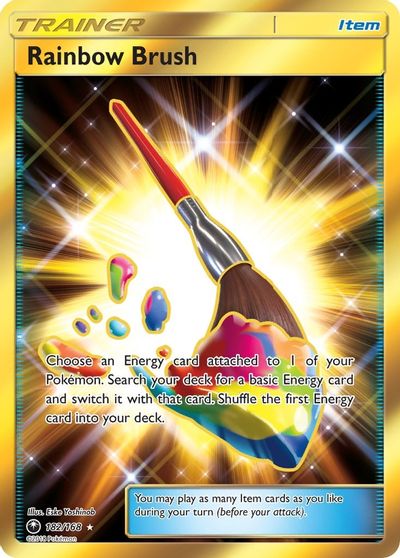 Rainbow Brush (Secret) card art
