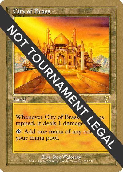 City of Brass - 2002 Brian Kibler (7ED) card art