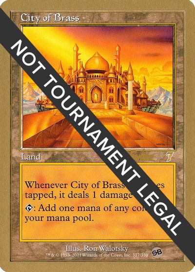 City of Brass - 2002 Brian Kibler (7ED) (SB) card art