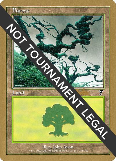 Forest (331) - 2002 Brian Kibler (7ED) card art