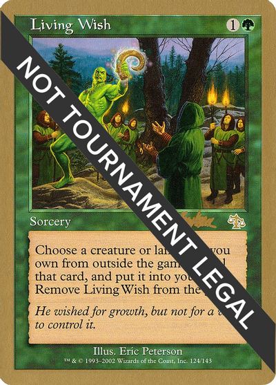 Living Wish - 2002 Brian Kibler (JUD) card art