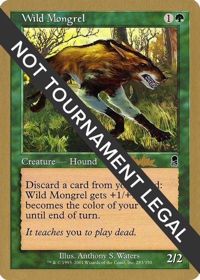 Wild Mongrel - 2002 Brian Kibler (ODY) card art