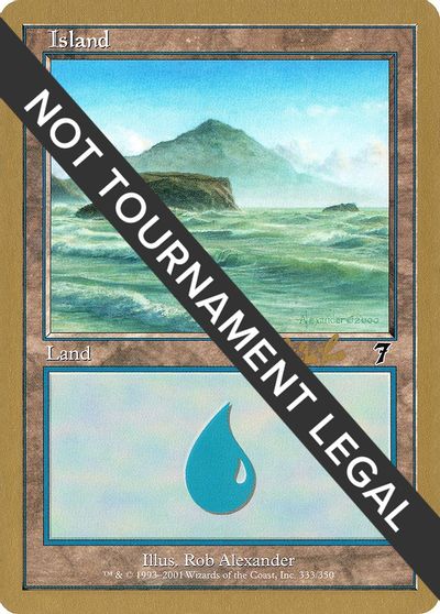 Island (333) - 2002 Carlos Romao (7ED) card art