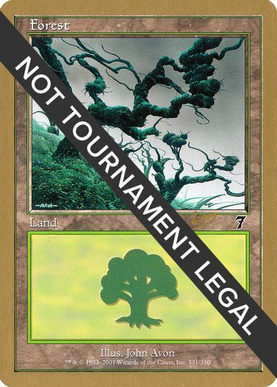 Forest (331) - 2002 Raphael Levy (7ED) card art