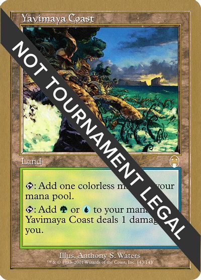 Yavimaya Coast - 2002 Raphael Levy (APC) card art