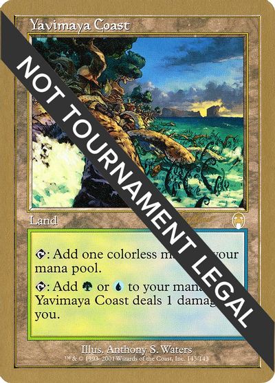 Yavimaya Coast - 2002 Sim Han How (APC) card art