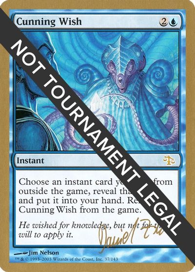 Cunning Wish - 2003 Daniel Zink (JUD) card art