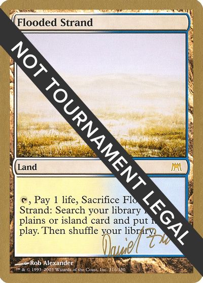Flooded Strand - 2003 Daniel Zink (ONS) card art