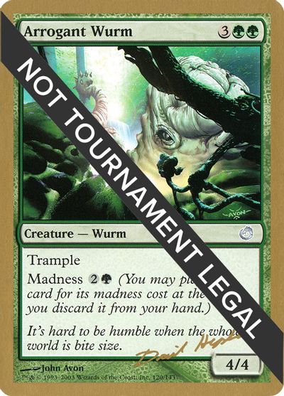 Arrogant Wurm - 2003 Dave Humpherys (TOR) card art