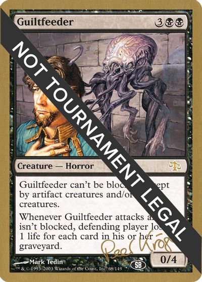 Guiltfeeder - 2003 Peer Kroger (JUD) (SB) card art