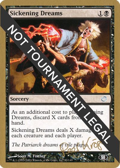 Sickening Dreams - 2003 Peer Kroger (TOR) (SB) card art