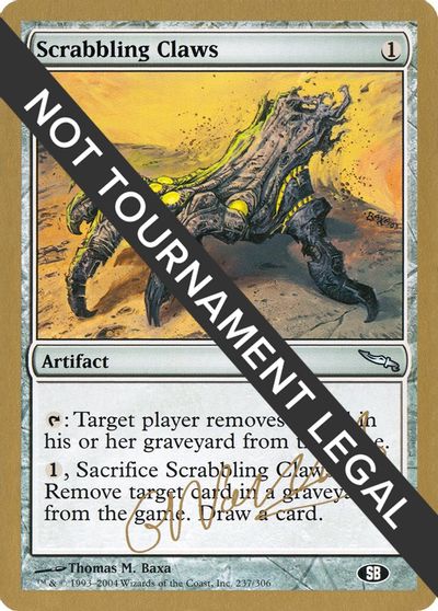 Scrabbling Claws - 2004 Gabriel Nassif (MRD) (SB) card art