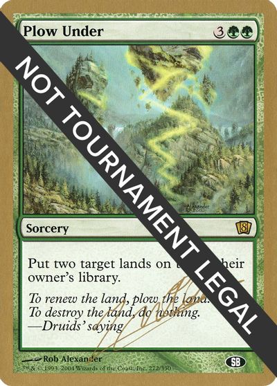 Plow Under - 2004 Julien Nuijten (8ED) (SB) card art