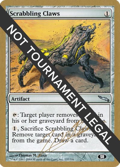 Scrabbling Claws - 2004 Julien Nuijten (MRD) (SB) card art