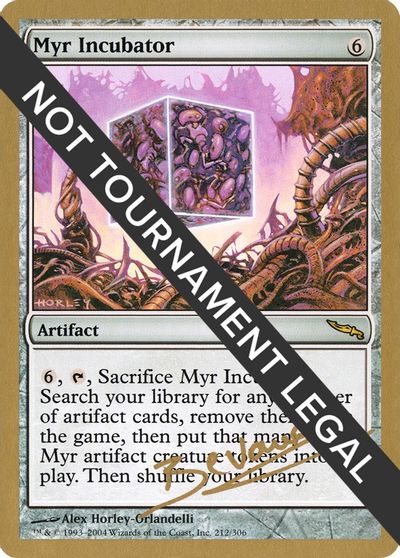 Myr Incubator - 2004 Manuel Bevand (MRD) card art