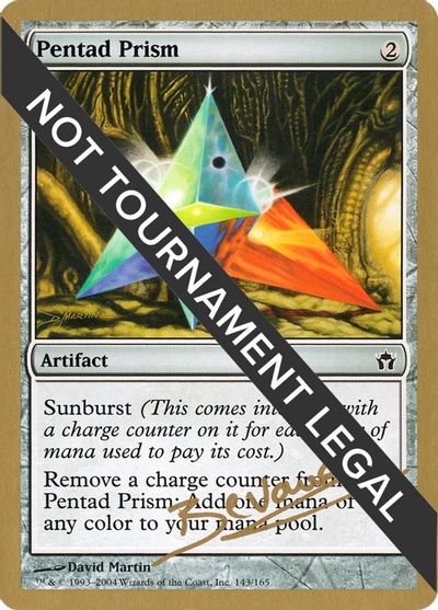 Pentad Prism - 2004 Manuel Bevand (DST) card art