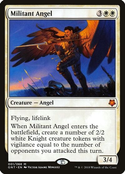 Militant Angel card art