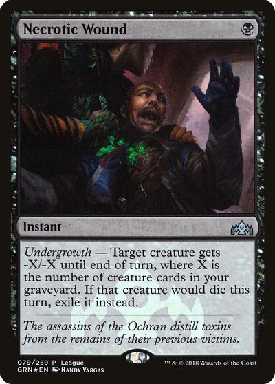 Necrotic Wound card art