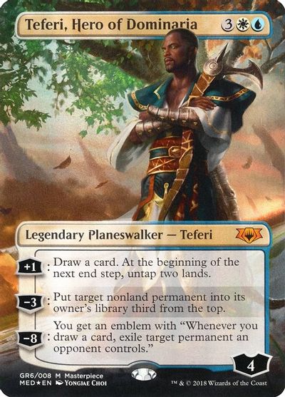Teferi, Hero of Dominaria card art