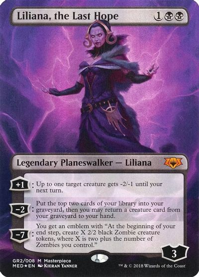 Liliana, the Last Hope card art