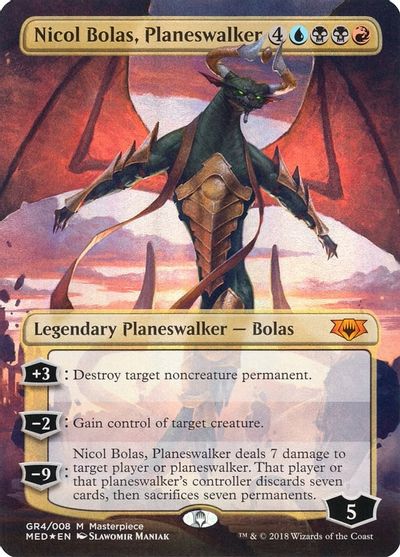 Nicol Bolas, Planeswalker card art