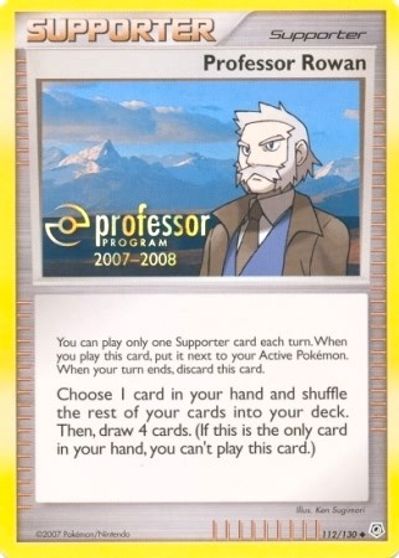 Professor Rowan (2007) card art