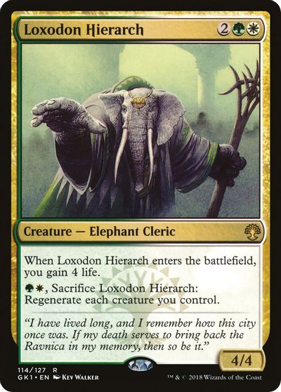 Loxodon Hierarch card art