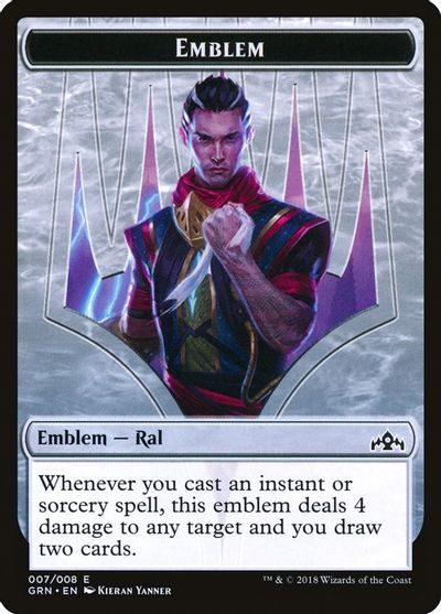 Emblem - Ral, Izzet Viceroy card art
