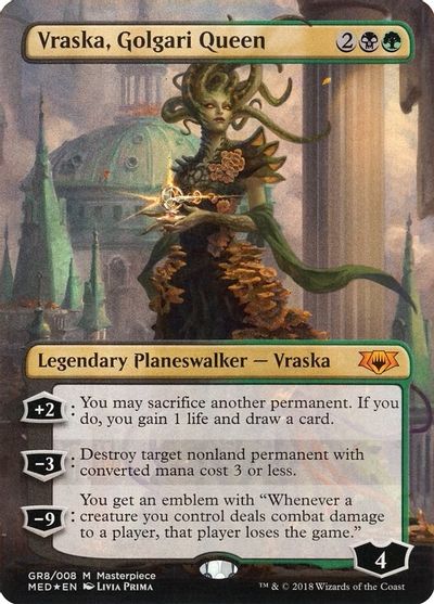 Vraska, Golgari Queen card art