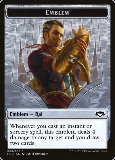 Emblem - Ral, Izzet Viceroy card art