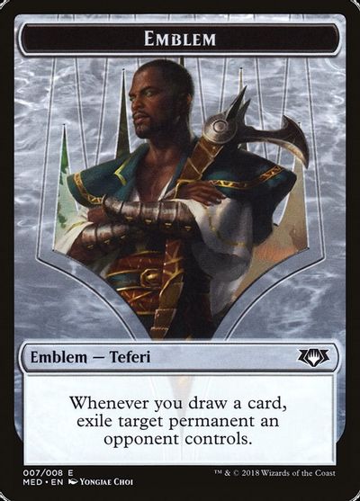 Emblem - Teferi, Hero of Dominaria card art