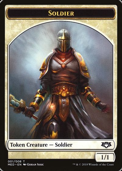 Soldier Token card art