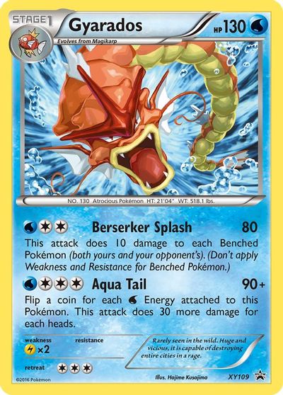 Gyarados - XY109 card art