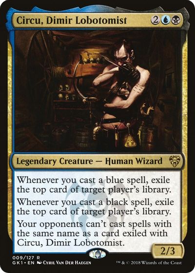 Circu, Dimir Lobotomist card art