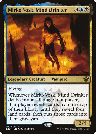 Mirko Vosk, Mind Drinker card art