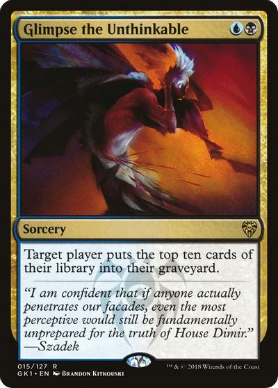 Glimpse the Unthinkable card art