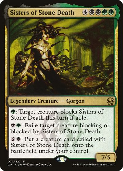 Sisters of Stone Death card art
