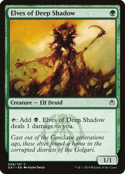 Elves of Deep Shadow card art