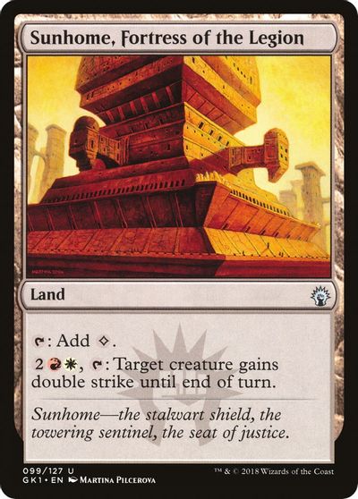 Sunhome, Fortress of the Legion card art