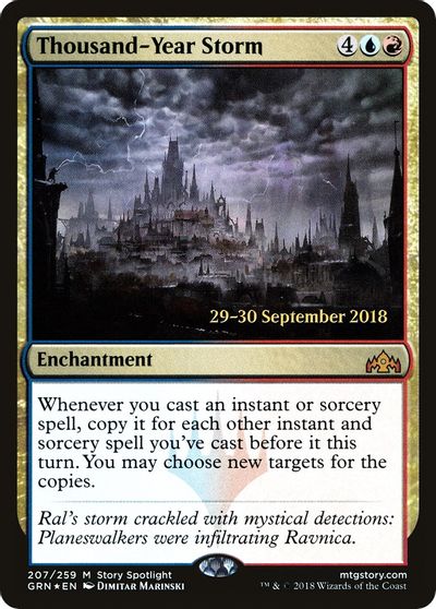 Thousand-Year Storm card art