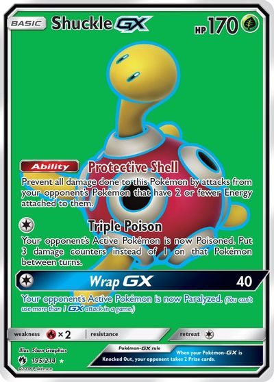 Shuckle GX (Full Art) card art