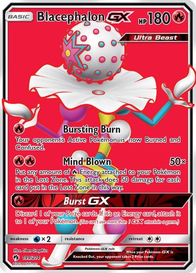 Blacephalon GX (Full Art) card art