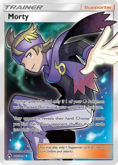 Morty (Full Art) card art