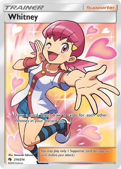 Whitney (Full Art) card art
