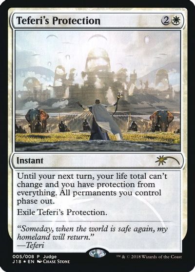 Teferi's Protection (J18) card art