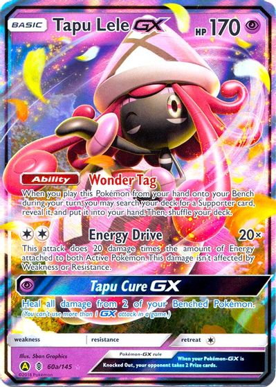 Tapu Lele GX - 60a/145 card art