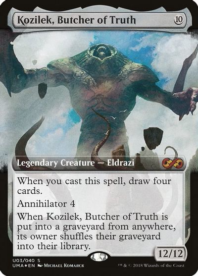 Kozilek, Butcher of Truth card art